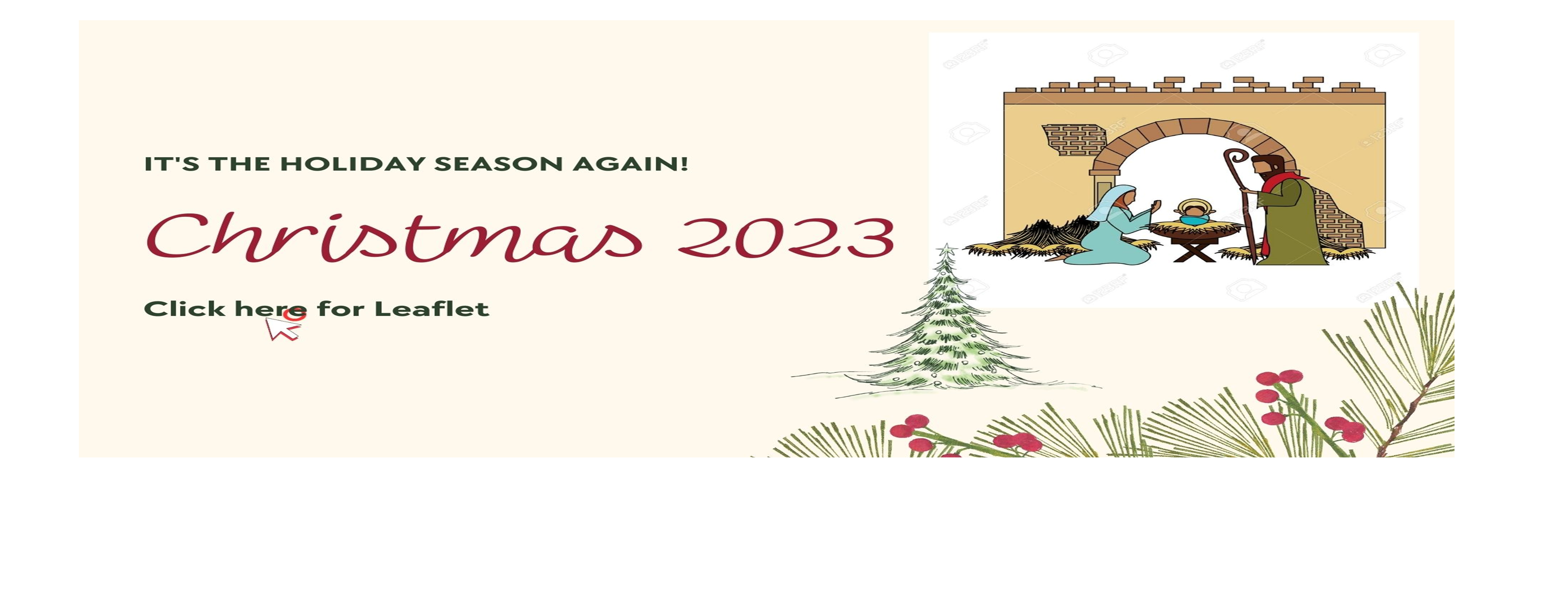 Christmas 2023 Leaflet